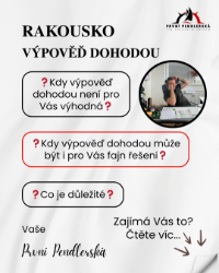 Rakousko - výpověď dohodou